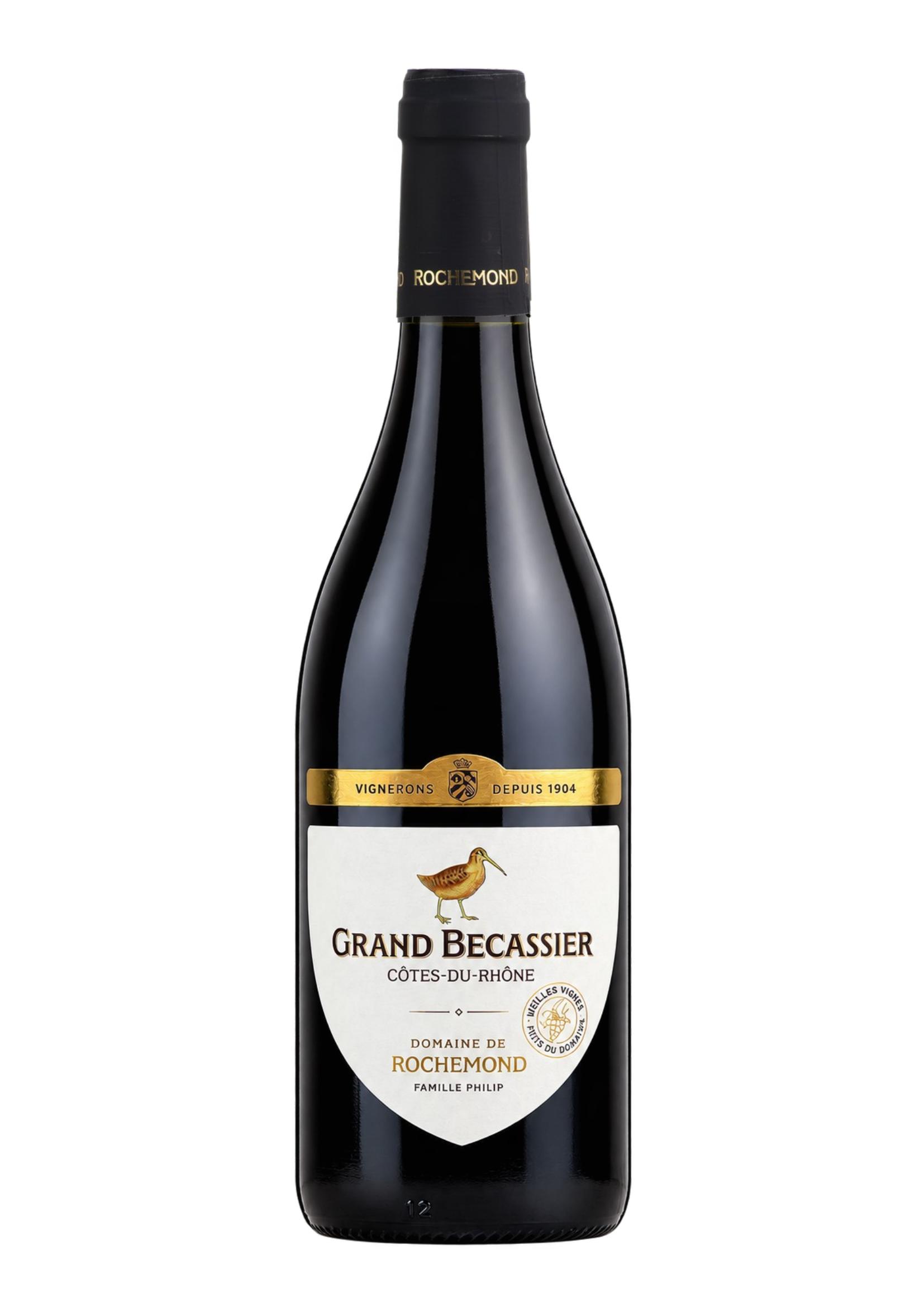 Grand Bécassier : vin rouge Côtes-du-Rhône 2024